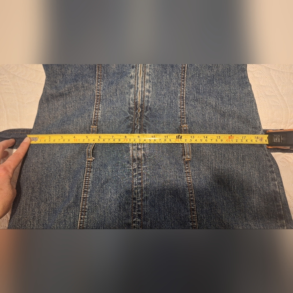 SOLD Reitmans Blue Denim Dress - Picture 8 of 10